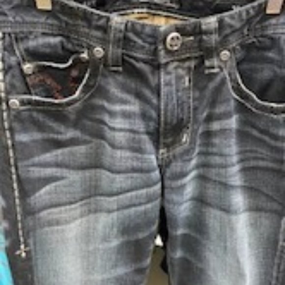 Nice Black Men's Affliction Jeans, Multiple Sizes Available - Picture 1 of 9